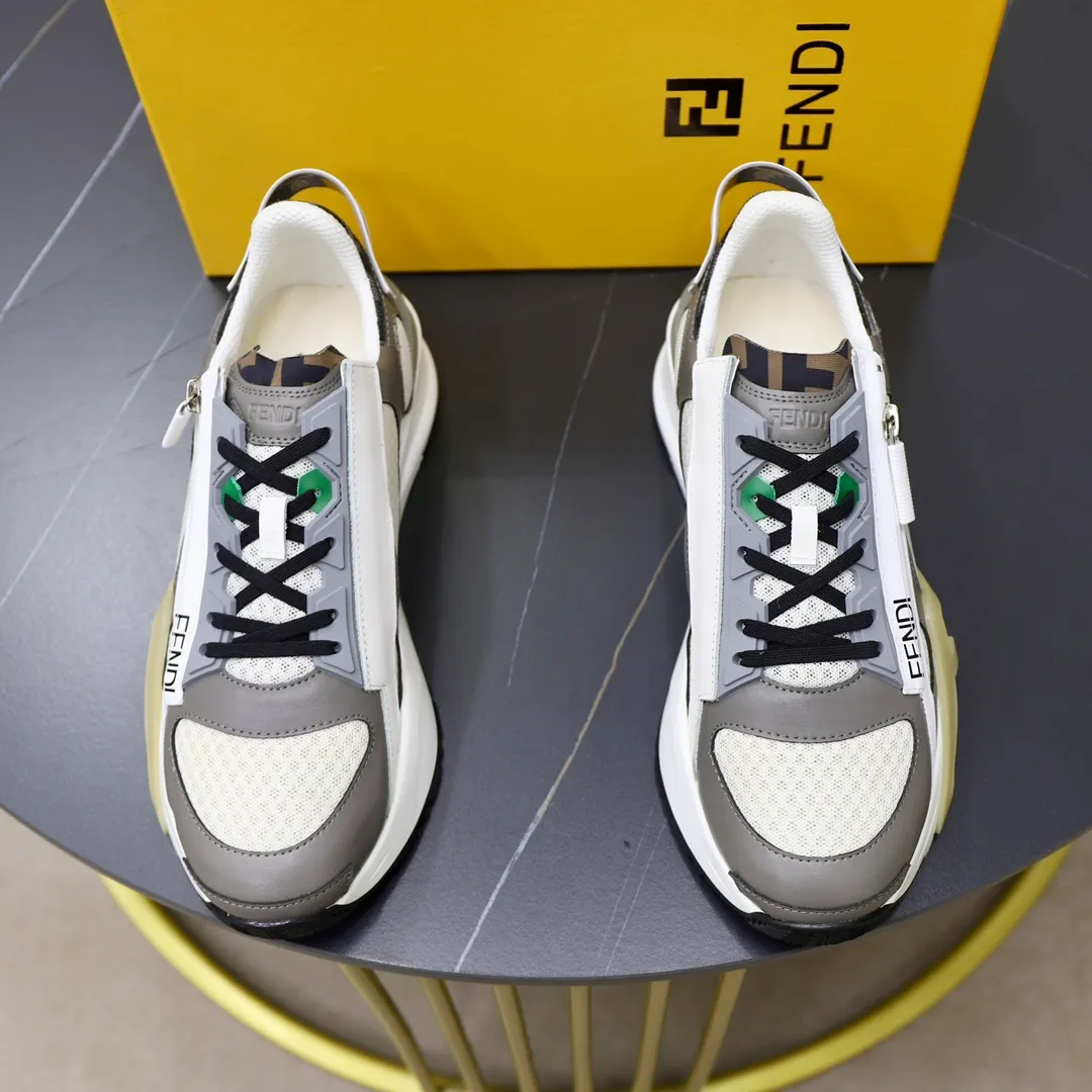 Men's men's shoes 290🔥Brand: FENDI Size: 38-44 (45, 46 customized) Grade: Original quality High version Material: Imported cowhide ➕ High-quality and comfortable lining Original lightweight non-slip outsole Style category: Travel Fashion casual shoes Versatile trend
